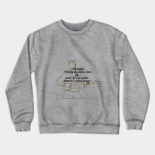 back to the future quotes Crewneck Sweatshirt by tubakubrashop